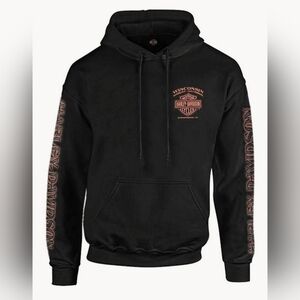 Harley-Davidson Men's Eagle Piston Long Sleeve Pullover Hoodie
